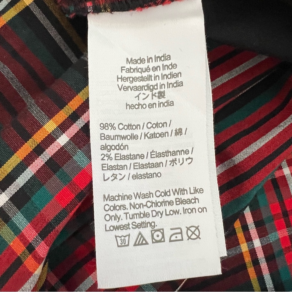 J. Crew Stewart Tartan Puff-Sleeve Factory Midi Dress - Picture 8 of 8